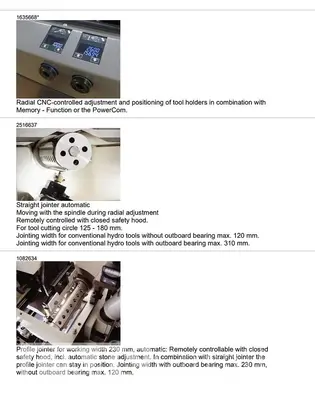 Used 2020 WEINIG HYDROMAT 3000 12" MOULDER Woodworking Moulders North Carolina US | CAROLINA MACHINERY SALES #1495014