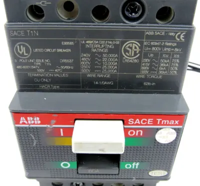 NEW ABB SACE T1N CIRCUIT BREAKER 60A