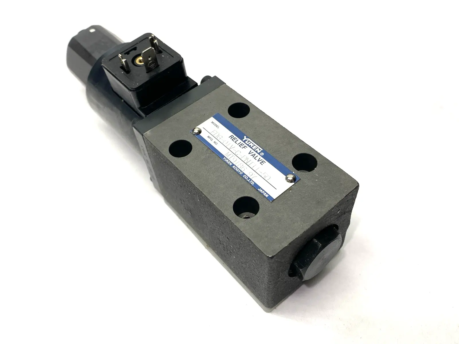 USED YUKEN PROPORTIONAL RELIEF VALVE