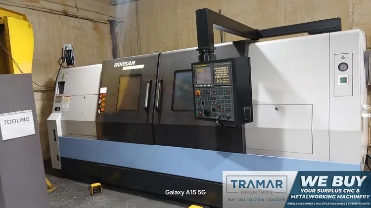 Used 2012 DOOSAN PUMA 400LC CNC Lathes Michigan US | Tramar Industries #1389736