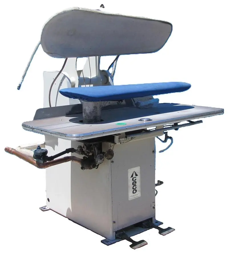 Ceco Dry Cleaning Machine Ironing Steam Press Steam & Air Operated Cissell Type