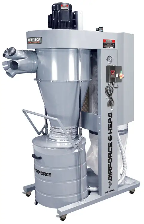 New | in-Stock KING CANADA KC-8500C Dust Collectors British Columbia CA | Lenmark #272776