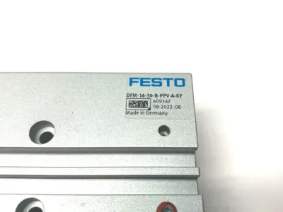 DFM-16-30-B-PPV-A-KF, 609347 | Festo DFM-16-30-B-PPV-A-KF Guided Drive Cylinder 16mm Bore 30mm Stroke 609347 - New Other