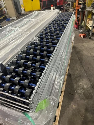 FLOW 10" X 78" ROLLER CONVEYOR