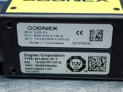 Used COGNEX 82501831RK / ISM102001 Camera Systems Ohio US | HGR 24 #728185