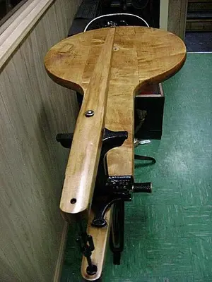 7224-385 Antique Pedal Operated Bicycle Style Scroll Saw, Circa 1876