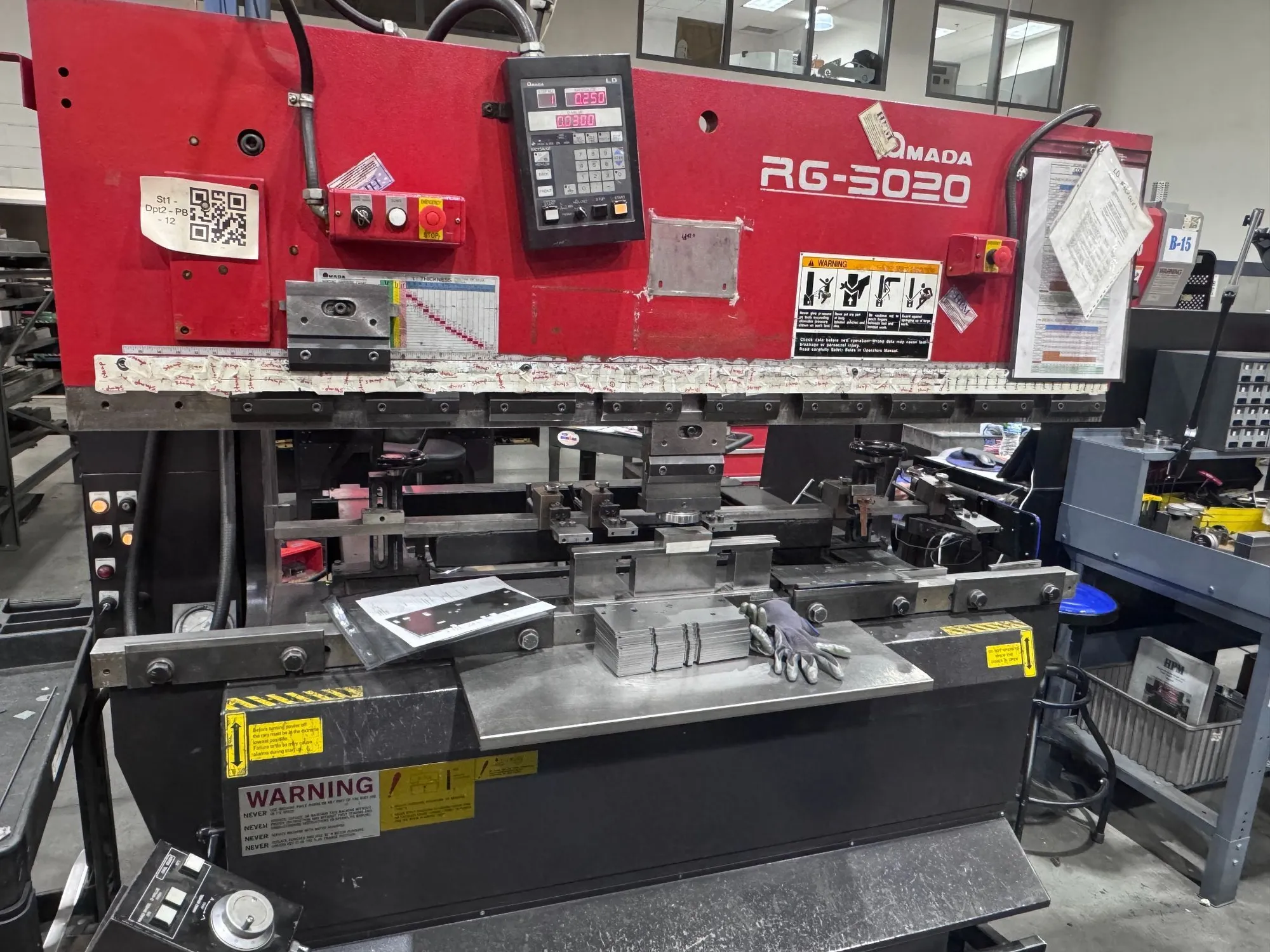 Used 1999 AMADA RG5020-LD Press Brakes Illinois US | Gadsden Engineering #1359188
