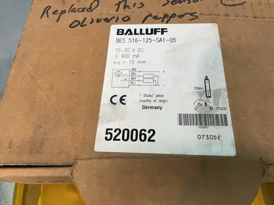 Used BALLUFF BES 516125SA105 Proximity Sensors Ohio US | HGR 24 #1478265