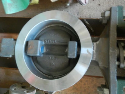 Fisher 8" 150 Class, 316 Stainless E-Disc Control Valve