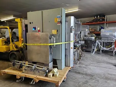 USED 1993 KRONES STARMATIC 16 STATION ROTART LABLER
