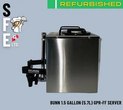 USED BUNN BUNN 1.5 GALLON (5.7L) GPR-FF SERVER