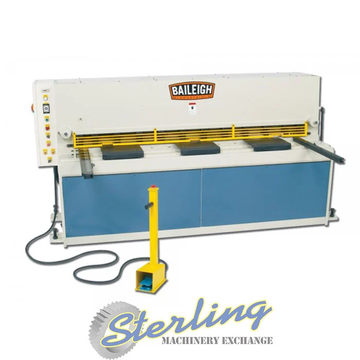 New | in-Stock BAILEIGH SH-8010-HD Power Squaring Shears (Gauge) California US | Sterling Machinery Exchange #1466088