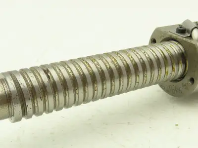 Cincinnati Milacron H5-19046 Ball Screw Shaft Linear Actuator 28-1/2" OAL x 28mm