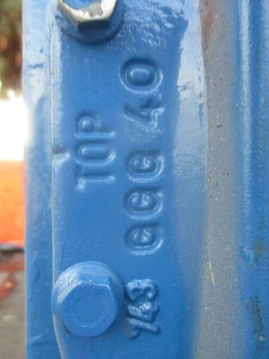 Siemens/Flender, Gear Reducer, Steam Cast Iron Blue 701181, Wind/Energy Turbine