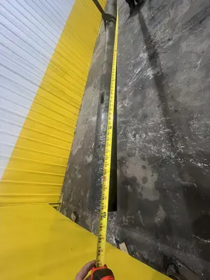 4" DIAMETER X 15' LONG BORING BAR WITH MORSE TAPER: STOCK #20648