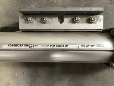 Hoerbiger P124-S/22X18-BM Rodless Air Cylinder 1.5in Bore 18in Stroke 120PSI