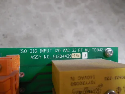 Honeywell MU-TDIA12 Isolated Digital Input Board 51304439-125 Rev. J Used