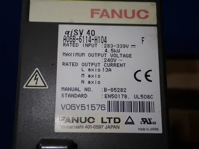 New | in-Stock FANUC A06B6114H104 Amplifiers | HGR 24 #741252