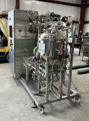 Westfalia CSC 6-06-476 hydro-hermetic clarifier skid, 316L SS.