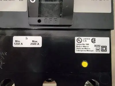 USED SQUARE D KAL362506139