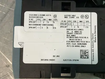 New | in-Stock SIEMENS 3RA21101HA161BB4 Starters Ohio US | HGR 24 #1312240