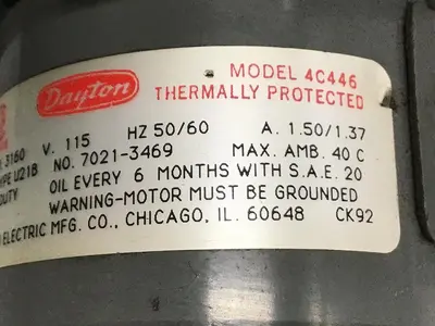 USED DAYTON 4C446