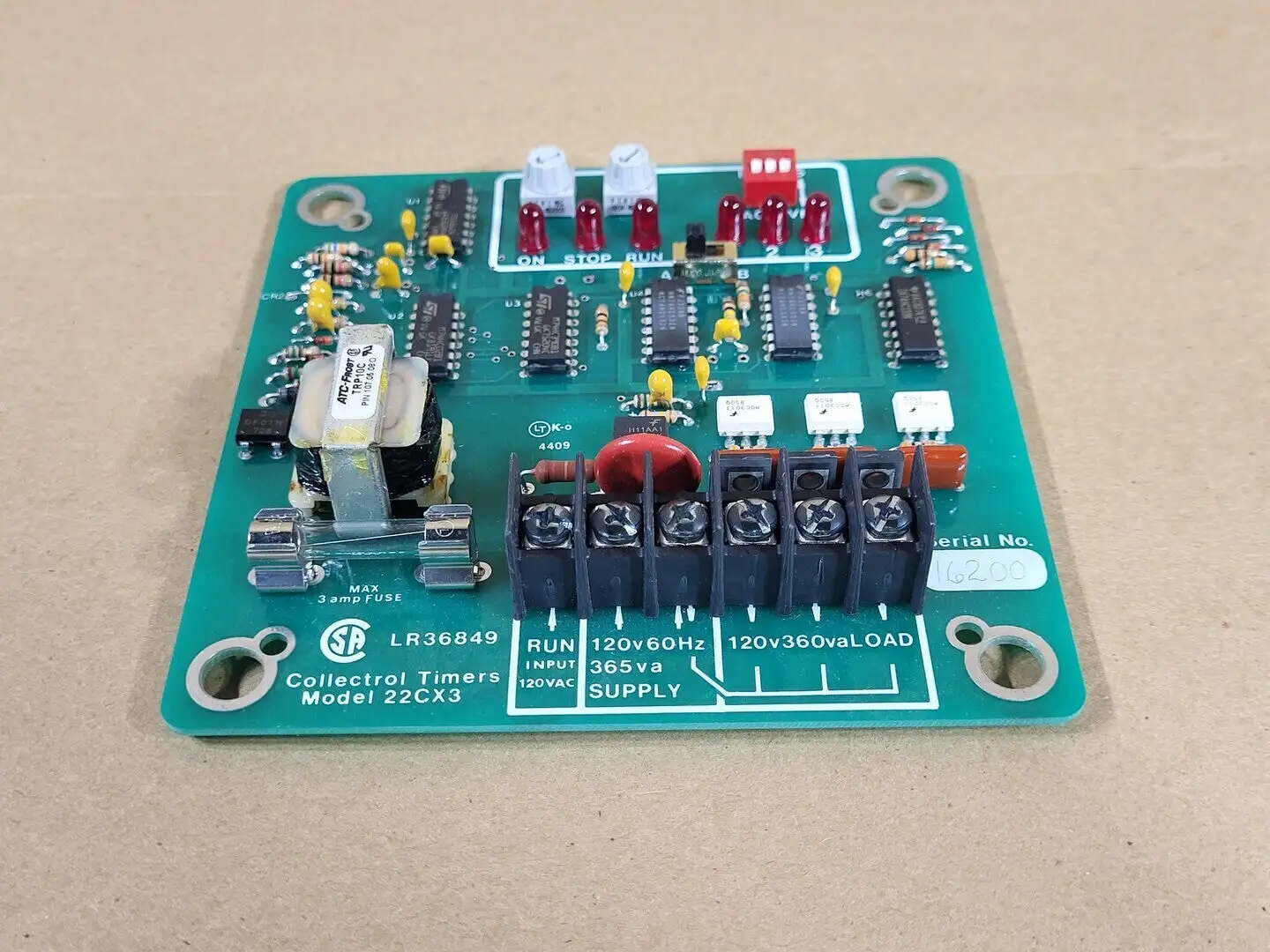 NEW COLLECTOR TIMER 22CX3