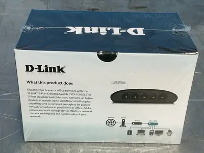 New | in-Stock DLINK DES1005E Network Switches Ohio US | HGR 24 #1406010