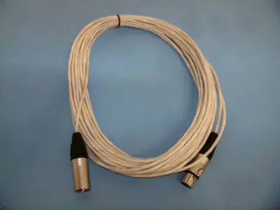 Audio-Technica AT8538 Phantom Power Module, Lavalier Microphone and Extension Cable