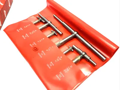 New | in-Stock Starrett Telescoping Gage Set (6) A,B,C,D,E,F In Case, 5/16" to 6" Bore Gages Michigan US | Maverick Industrial Sales #1402281