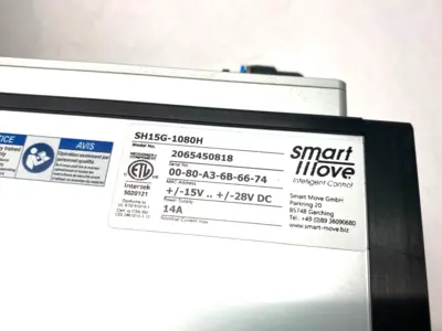 USED SMART MOVE INTELLIGENT CONTROL SCAN HEAD W/ MATCHING SERIAL # CASE