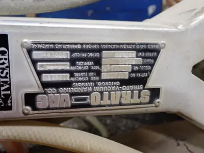 USED 2003 STRATO VACUUM HANDLING CO. 12731T