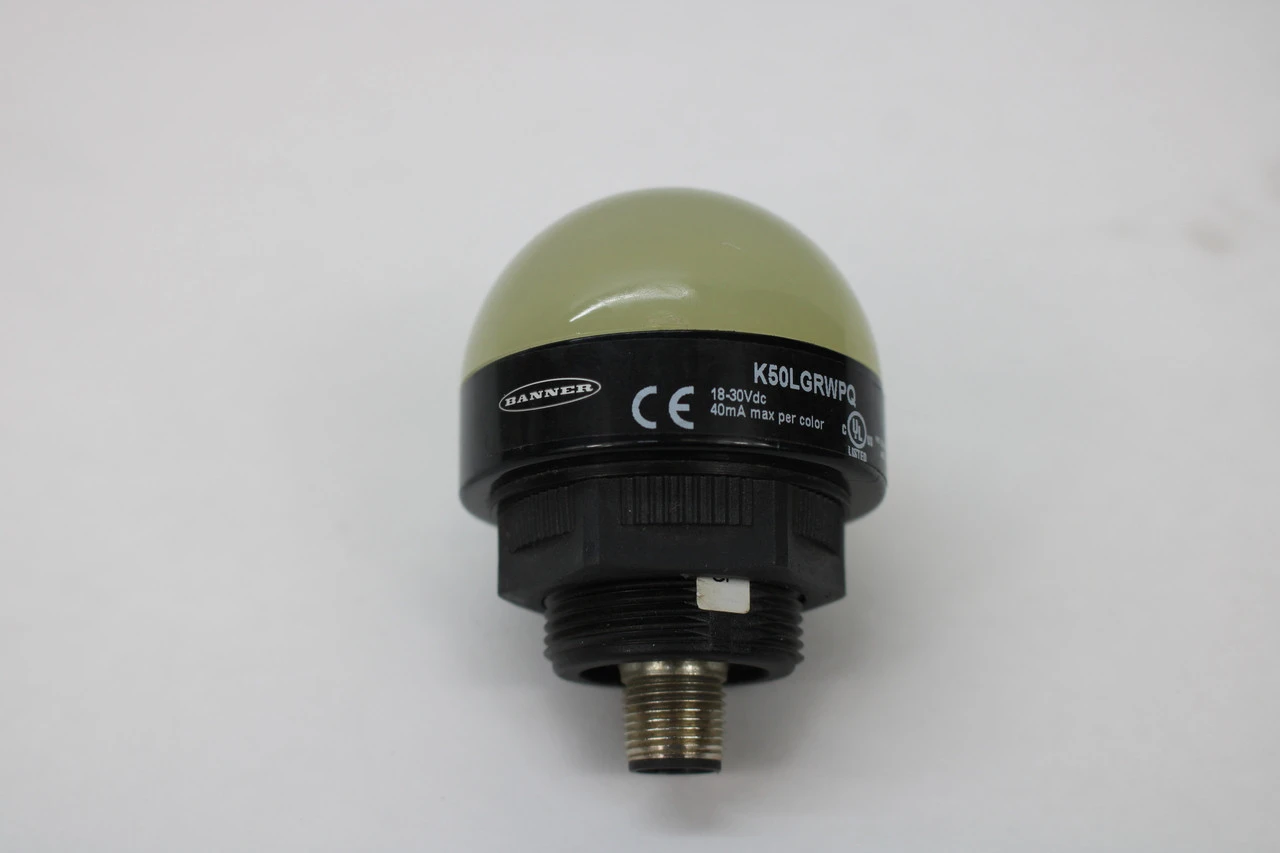 Banner Engineering K50LGRWPQ, 50mm General Purpose LED Indicator