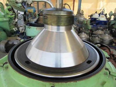 (2) Alfa-Laval FOPX 613 TFD-24-60 oil purifiers, SS.