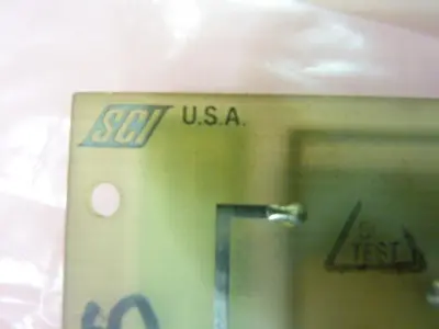USED SCI 080-4000 REV D