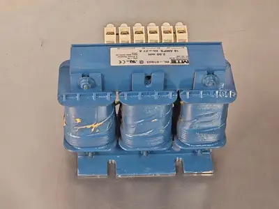 MTE RL-01803 18A 3Ph Reactor AC 600V 5060HZ Loc4E56