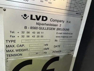 LVD PBEB 135/30 Fabrication & Sheet Metal | Bowland Trading Ltd (16)