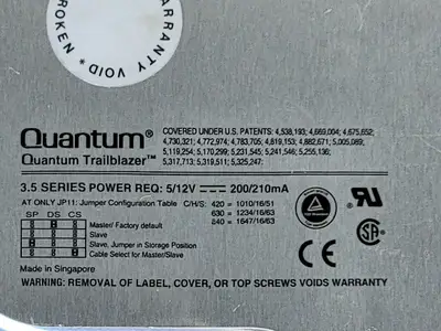 USED QUANTUM TR84A011