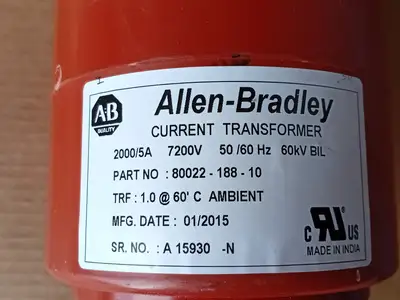 Used ALLEN-BRADLEY 80022-188-10 Transformers British Columbia CA | Lenmark #1426919
