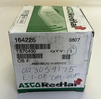 New | in-Stock ASCO 164225 Solenoid Valves Ohio US | Surplus Asset Holdings #1226170