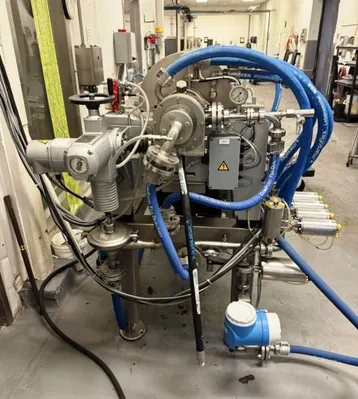 Flottweg S3E-3/408 sedicanter centrifuge, 316SS.