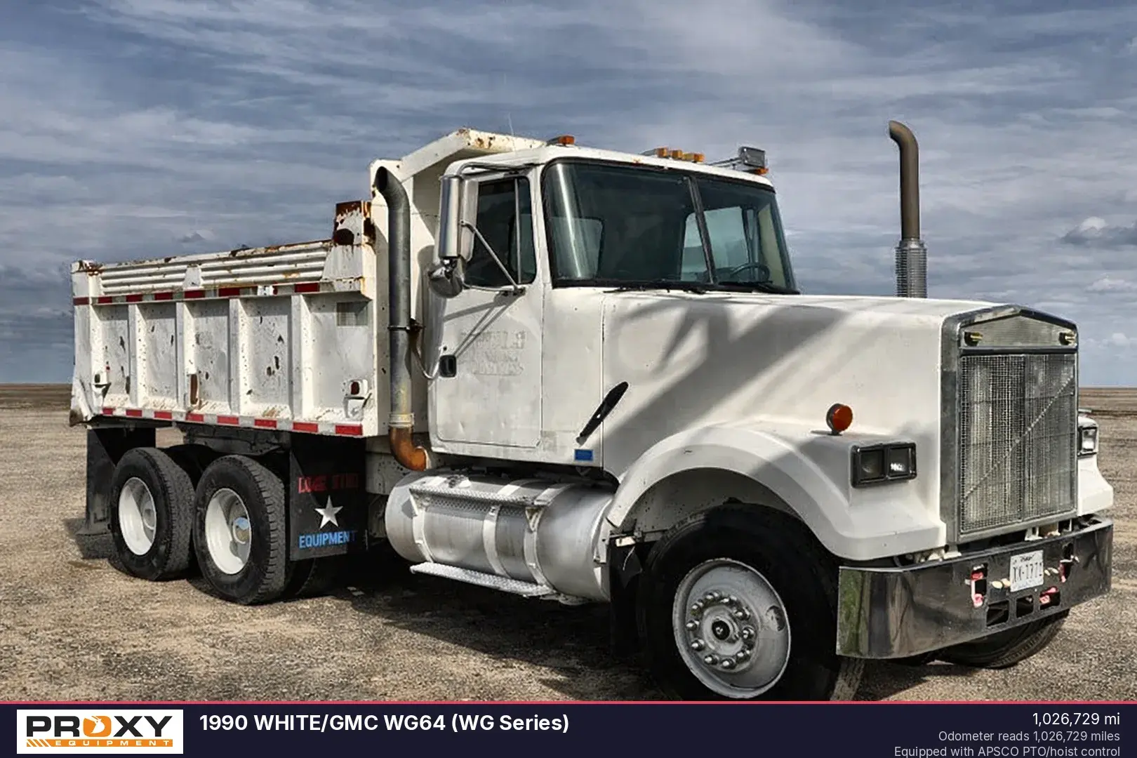Used 1990 WHITE/GMC WG64 (WG SERIES) Dump trucks Texas US | Proxy Equipment #1382978