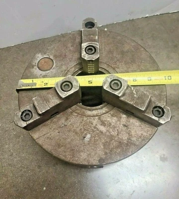 10" Diameter 3 Jaw Lathe Chuck