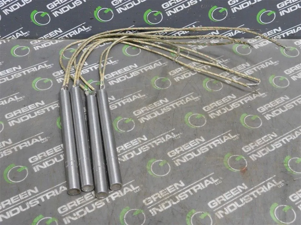 Lot of 4 Watlow Firerod Cartridge Heaters 240V 200W 5.125" L 0.497" Dia New