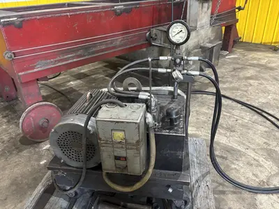 400 TON MILLHOFF ROLLING FRAME HYDRAULIC STRAIGHTENING PRESS: YOBRO #24002