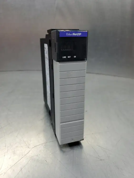 Used Allen-Bradley 1756-ENBT Ser A R01 FW3.9 PLC Ethernet Equipment South Carolina US | Palmetto Automation #1158802