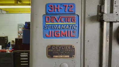 USED DEVLIEG 3H-72