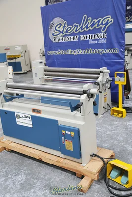 New | in-Stock BAILEIGH SR-5016 Plate Bending Rolls including Pinch California US | Sterling Machinery Exchange #1465819