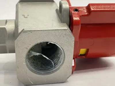 Used SMC Lock Out Relief Valve 3-Port 1" NPT Pump & Valve Parts Michigan US | Maverick Industrial Sales #1401823