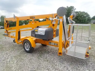 New | in-Stock 2019 Haulotte 5533A Towable Boom Lifts New York US | United Lift #1446966